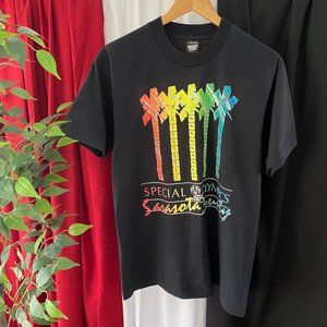 VINTAGE SPECIAL OLYMPICS FLORIDA SARASOTA COUNTY TEE
